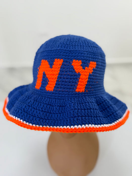 NY Knicks Handmade Bucket Hat