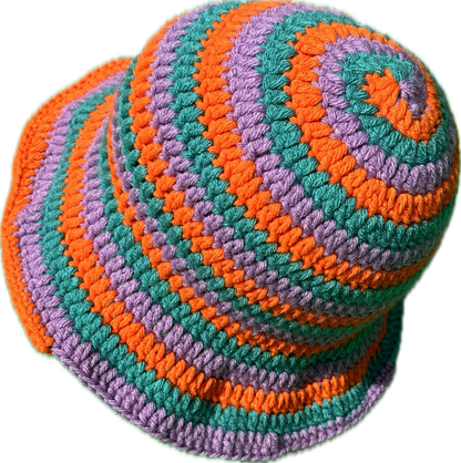 Bucket hat tri color