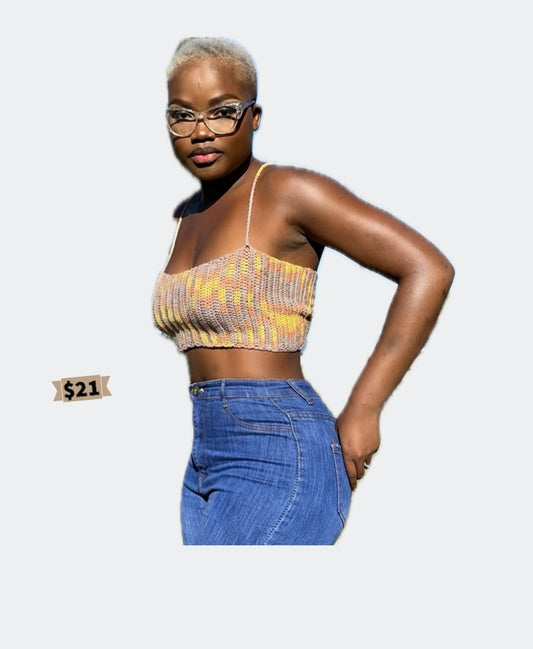 Crochet tube top