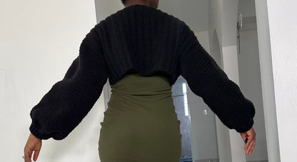Crop sweater