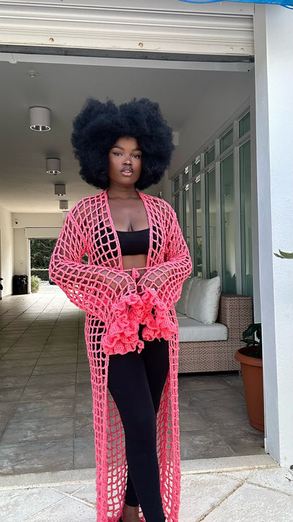 Crochet robe