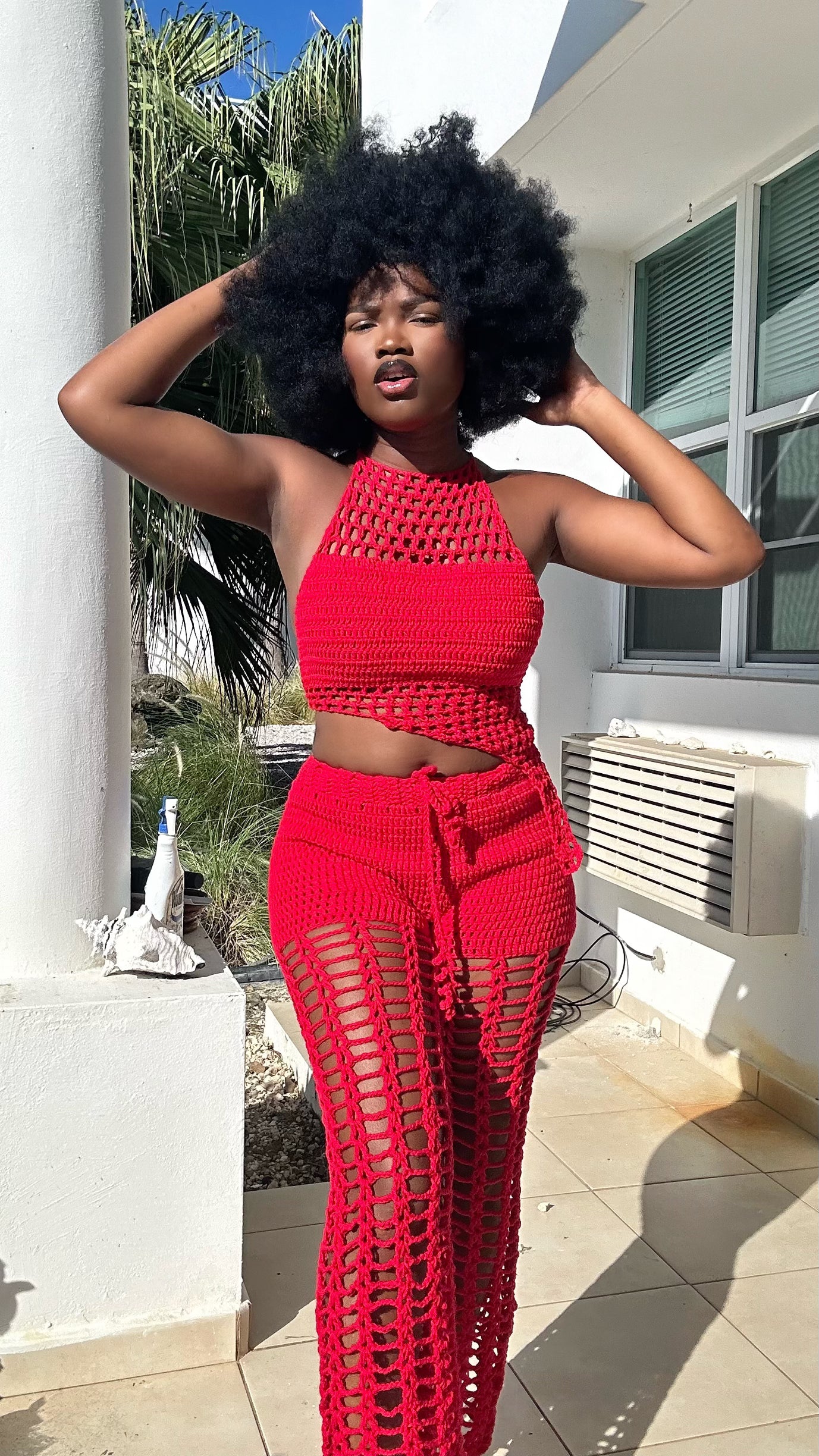 Halter tail set