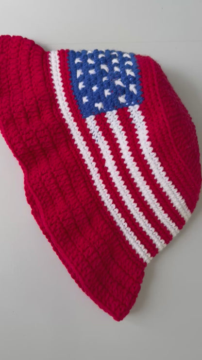 Flag it-America bucket hat